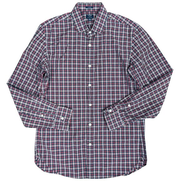 EUC Men's J. CREW Thompson Spread Collar Plaid Shirt | Size M - Picture 2 of 8